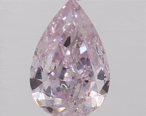 A Group of Five Fancy Purplish Pink and Fancy Purple-Pink Diamonds